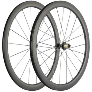 Carbonräder Rennrad 45 mm Clincher Shimano Nabe 700C Rad 25 mm breite U-Form - Bild 1 von 12
