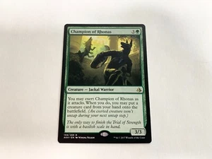 Champion of Rhonas (X1) Amonkhet MTG (Lightly Played) - Bild 1 von 2