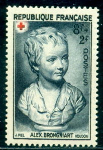 1950 Rotes Kreuz, Alexandre Brongniart, Chemiker, Mineralogie, Zoologie, Frankreich, 894, postfrisch - Bild 1 von 2