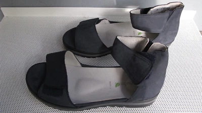 Waldläufer Denver Hakura marine 8,5 schmale Ferse Weite H Sandalen 39,5 Klettver - Bild 1 von 4
