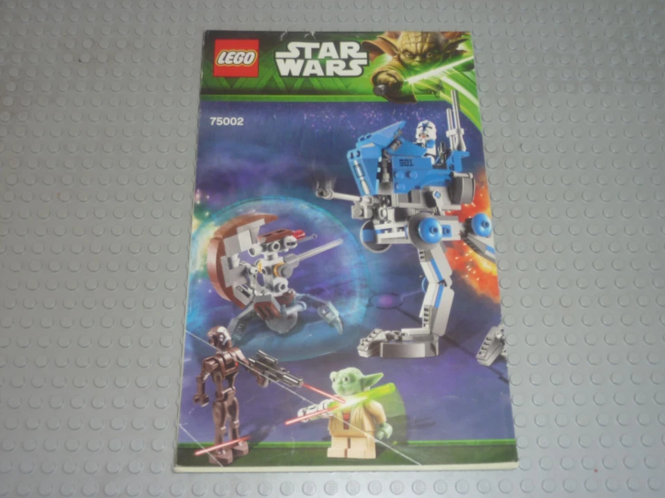 LEGO Notice de Montage Instruction Star Wars 75002 AT-RT - Photo 1/1