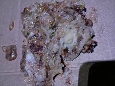 pine sap wax crystals resin pitch oil raw natural unfiltered hand harvested  - Image 1 of 3