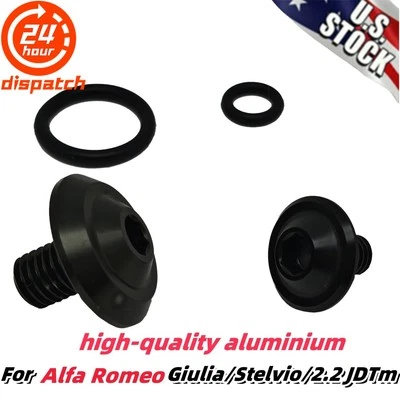 Coolant Bleeder Screws For Alfa Romeo Giulia / Stelvio / 2.2 JDTm 2PCS - Image 1 of 4