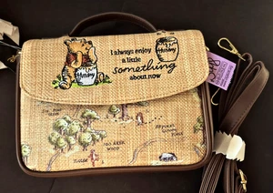 Hot Topic Disney Winnie the Pooh Embroidered Crossbody Bag Purse - New w/ Tags - Picture 1 of 19