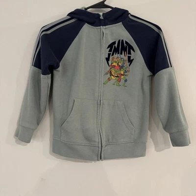 Sudadera con capucha y cremallera Teenage Mutant Ninja Turtles para niños talla pequeña 6/7 Foto 1 de 4