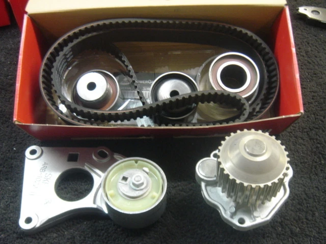 PEUGEOT 406 407 607 3.0 CLIO V6 TIMING BELT KIT TENSIONER BELT WATER PUMP NEW - Image 1 of 1