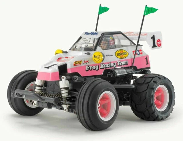 Tamiya RC Comical Frog Buggy - White/Pink