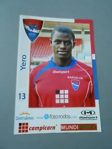 AUTOGRAPHE FOOTBALL PHOTO DE YERO - Imagen 1 de 1