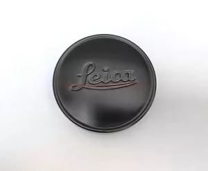 Leica E39 brass front Lens Cap Summi Elmar 42mm Black - Picture 1 of 2