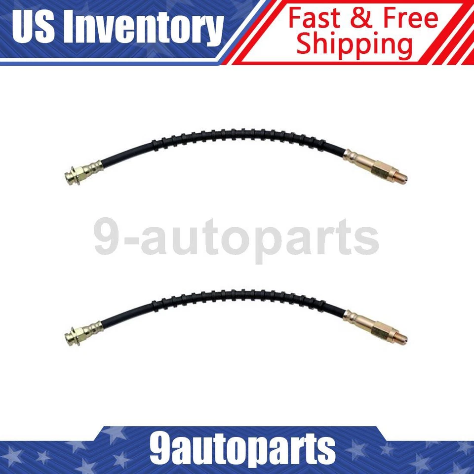 Linha de freio de mangueira de freio dianteiro Raybestos 2 peças para 1974-1978 Ford Mustang II - Imagem 1 de 4