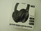 Altec Lansing Active Noise Cancellation Over Ear Bluetooth Headphones Black New