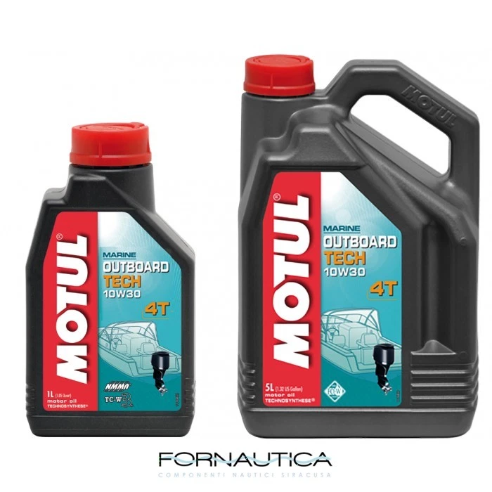 OLIO MOTORE MOTUL PER FUORIBORDO 4 TEMPI MOTUL OUTBOARD TECH 10W-30 5 LT NAUTICA - Immagine 1 di 1