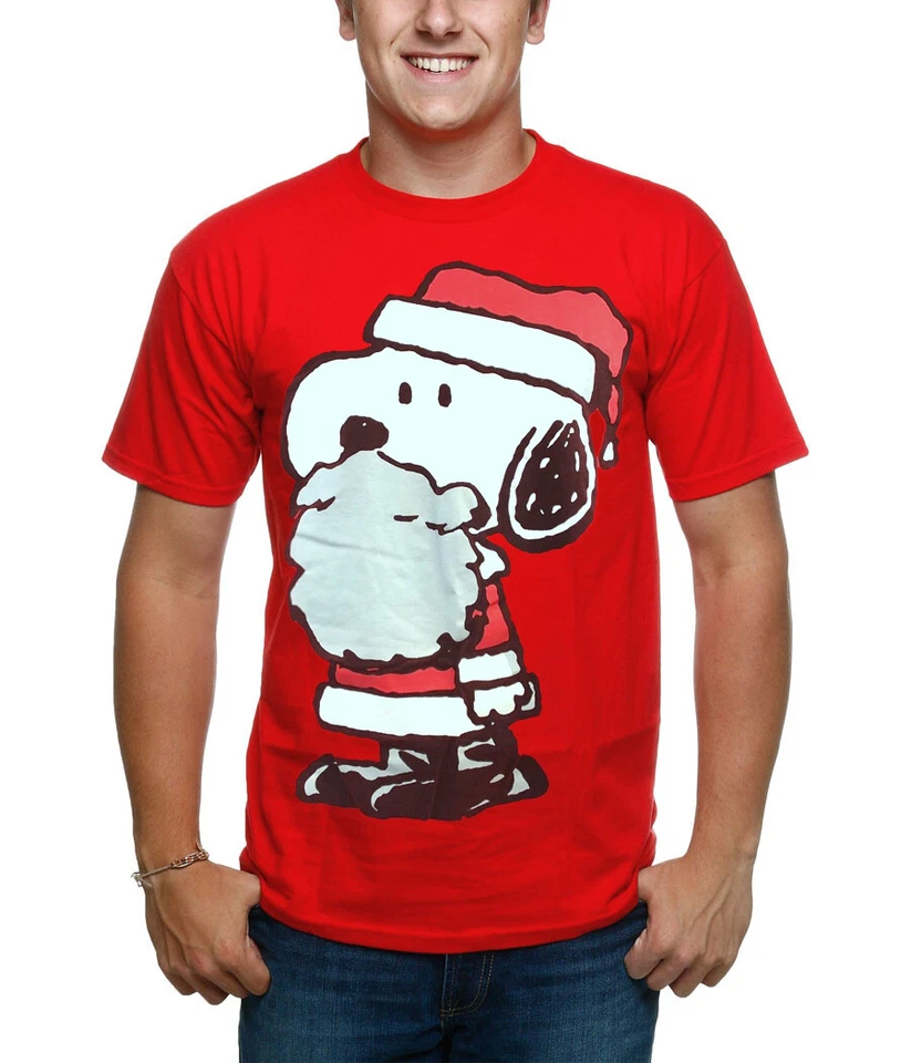 Peanuts Snoopy Santa Costume T-Shirt - Image 1 of 1
