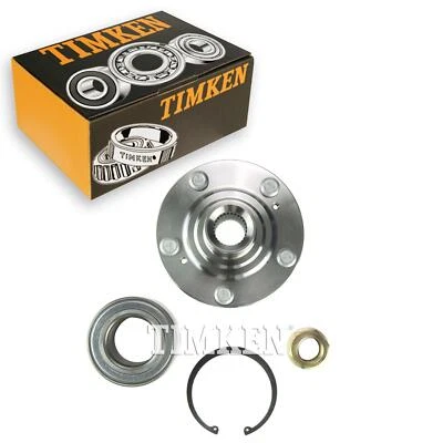 铁姆肯车轮轴承和轮毂组件前部适用于 2001 - 2003 年讴歌 CL 3.2L V6 FWD — 第 1/4 张图片