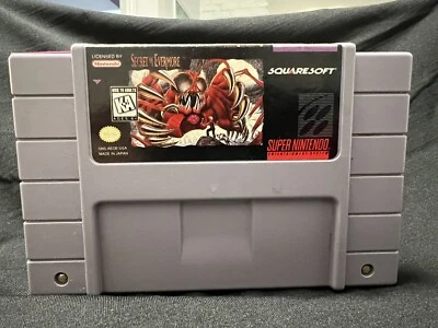 Secret Of Evermore Super Nintendo SNES Authentic Tested Working Video Game - Image 1 of 3