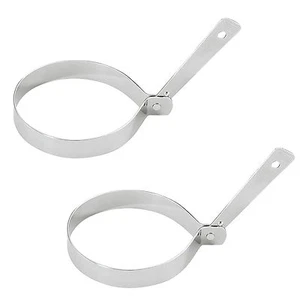 Kuchenprofi Anillo de huevo de acero inoxidable / molde - Juego de 2 - Imagen 1 de 3