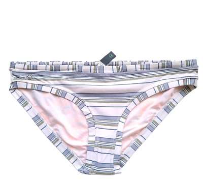 Maaji  Bumpy Roads Classic Bikini Bottoms sz XL white / grey - Image 1 of 3