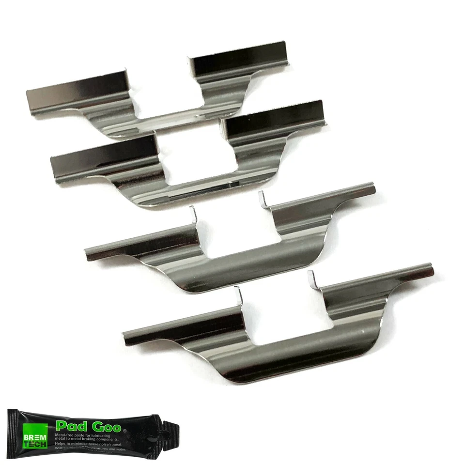 REAR BRAKE PAD FITTING KIT ANTI RATTLE SHIMS FIT: VW GOLF MK3 1992-1997 BPF1263A - Image 1 of 1