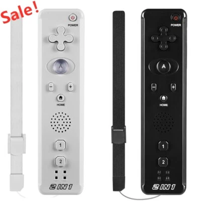 1x / 2x Built in Motion Plus Inside Remote Controller For Nintendo Wii / Wii U - Image 1 of 4