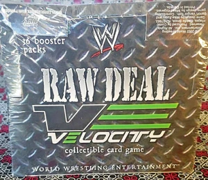 2003 WWE Raw Deal Velocity CCG 36 booster packs factory sealed box - Picture 1 of 9