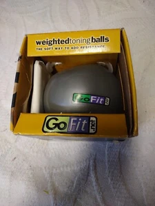 Go Fit Weighted Toning Ball 4 Pounds New - Picture 1 of 3