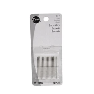 Dritz Embroidery Needles Size 7 - Picture 1 of 1