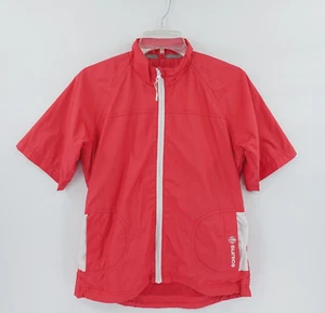 Sunice X20 CT Jacket Womens Medium Pink Golf Short Sleeve Athleisure Windbreaker - Picture 1 of 15
