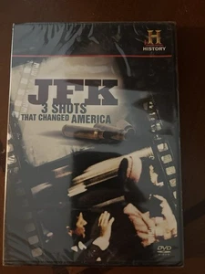 NEW--JFK: 3 Shots That Changed America (DVD, 2009, HISTORY) - Imagen 1 de 2