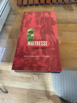 Very Rare, mint VHS Copy Of Maitresse By Barbet Schroeder. - Image 1 of 4