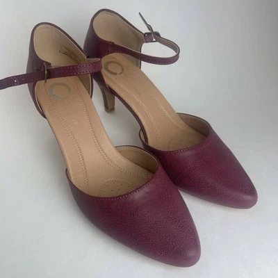 Journee Collection Mujer Tru Comfort Espuma Bettie Bomba Vino Talla 10 Nuevo Sin Caja Foto 1 de 4