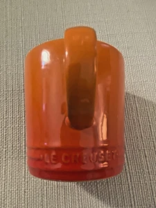 Taza de café Le Creuset naranja ombre cerise excelente estado 12 OZ - Imagen 1 de 6