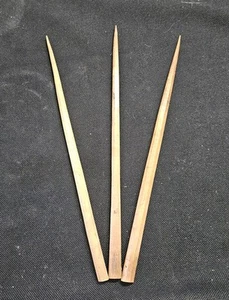 Three Vintage 16" Sailor's Rope Splicing Hardwood Fid Wood Ropework Rigging Tool - Picture 1 of 4