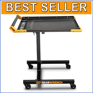 Multicolor Portable Work Table with 125 lbs Capacity - Height Adjustable - Picture 1 of 7