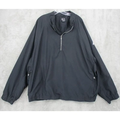 Винтажный Adidas куртка мужская 2XL Climashield гольф пуловер Athletic четверть молнии - Изображение 1 из 4