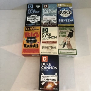 Juego de 7 jabones Duke Cannon siete aromas diferentes barras de 0,10 OZ - Imagen 1 de 6