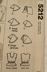 Schulterpolster Muster plus Camisole McCalls 5212 Vintage 1991 Palmer & Pletsch - Bild 1 von 5