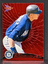 1999 Pacific Prism RARE Ruby Retail Red Alex Rodriguez - Super Tough!