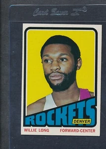 1972/73 Topps #214 Willie Long Rockets EX/MT *1474 - Picture 1 of 1