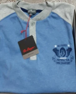 Long Sleeve Cotton Interlock Pajamas For Boys Blue Pepper Art. I6318 - Picture 1 of 1