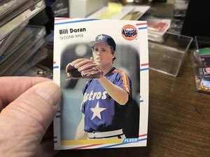 1988 Fleer Baseball FROM FACTORY SET # 447 Bill Doran