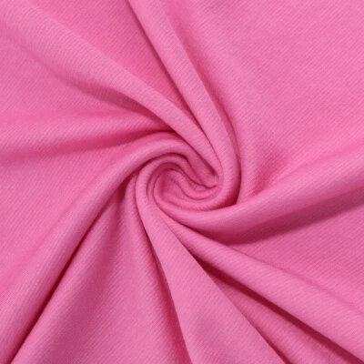 Rosa Bündchenstoff Jersey Schlauchware aus Baumwolle Stoff für Ärmel Meterware - Bild 1 von 2