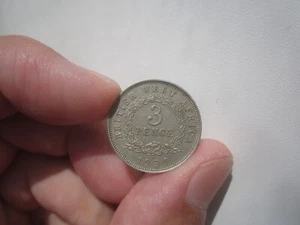 África Occidental Británica 1939 3 peniques - Imagen 1 de 2