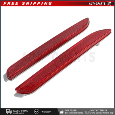 Luz de freno LED roja reflector de parachoques trasero para Toyota RAV4 2019-2023 Foto 1 de 4