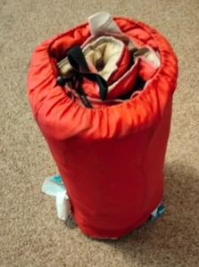 Northwest Territory Adult Red Sleeping Bag gently used - Picture 1 of 3