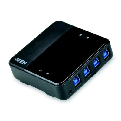ATEN US434 USB 3.0-Peripheriegeräte-Switch mit 4Ports - Bild 1 von 4