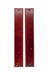 Pair of 18 in. Wooden Door Push Plates - Picture 1 of 5