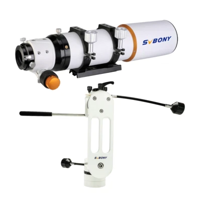 SVBONY SV225 Adjustable Angle Alt-Azimuth Telescope Mount W/ SV503 80ED OTA - Image 1 of 4