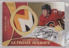 2018-19 Upper Deck Ultimate Collection /49 Spencer Foo RPA Rookie Patch Auto RC