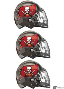 3 Pack Tampa Bay Buccaneers Football 24" Helmet Foil Super Shape Balloon, Pew... - Picture 1 of 2