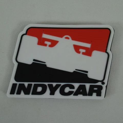 IndyCar PVC Shape Outline Collector Magnet Indy 500 Cover